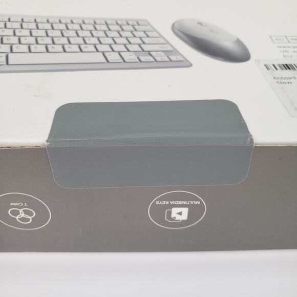 Jelly Comb Wireless 7 Color Backlit Keyboard and Mouse Combo Set Rose Gold - Picture 5 of 7